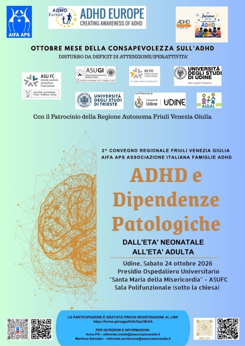 ADHD e Dipendenze Patologiche: dall'età neonatale all'età adulta