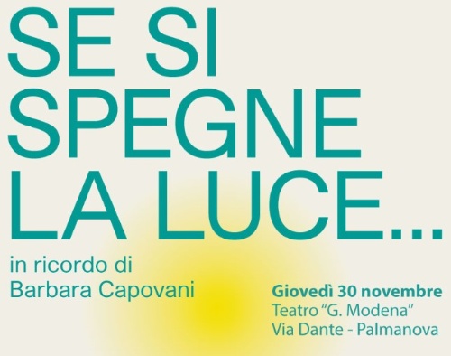 Če ugasne luč... Večer v spomin na Barbaro Capovani