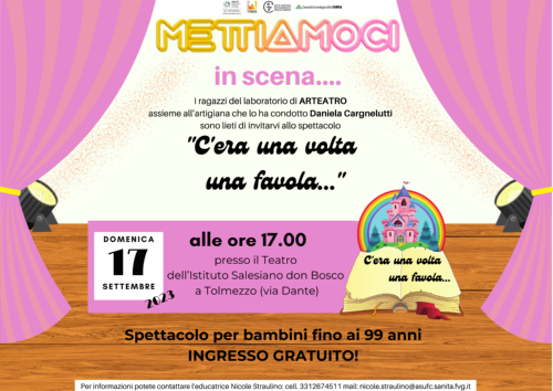 “Metìnsi a fûc”: spetacul e mostre ae fin dai laboratoris