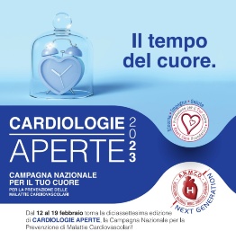 Cardiologie Aperte 2023: kampanja kardiovaskularne preventive od 12. do 19. februarja