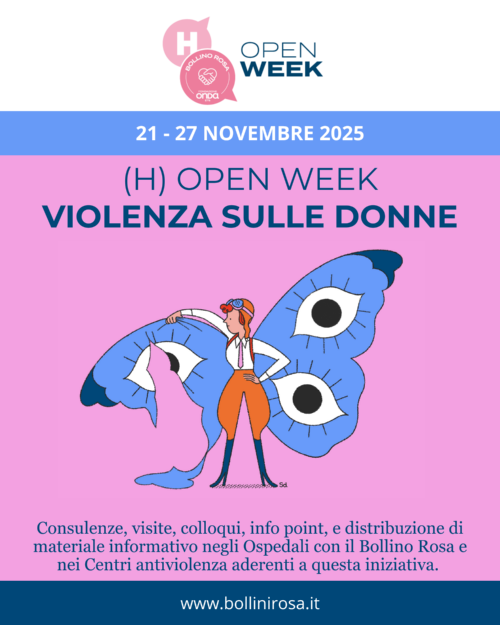 Open Week contro la violenza sulle donne: dal 21 al 28 novembre iniziative anche nelle strutture di ASUFC
