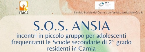 Progjet SOS Ansie: trê incuintris par cure dal Servizi Sociâl dai Comuns de Cjargne