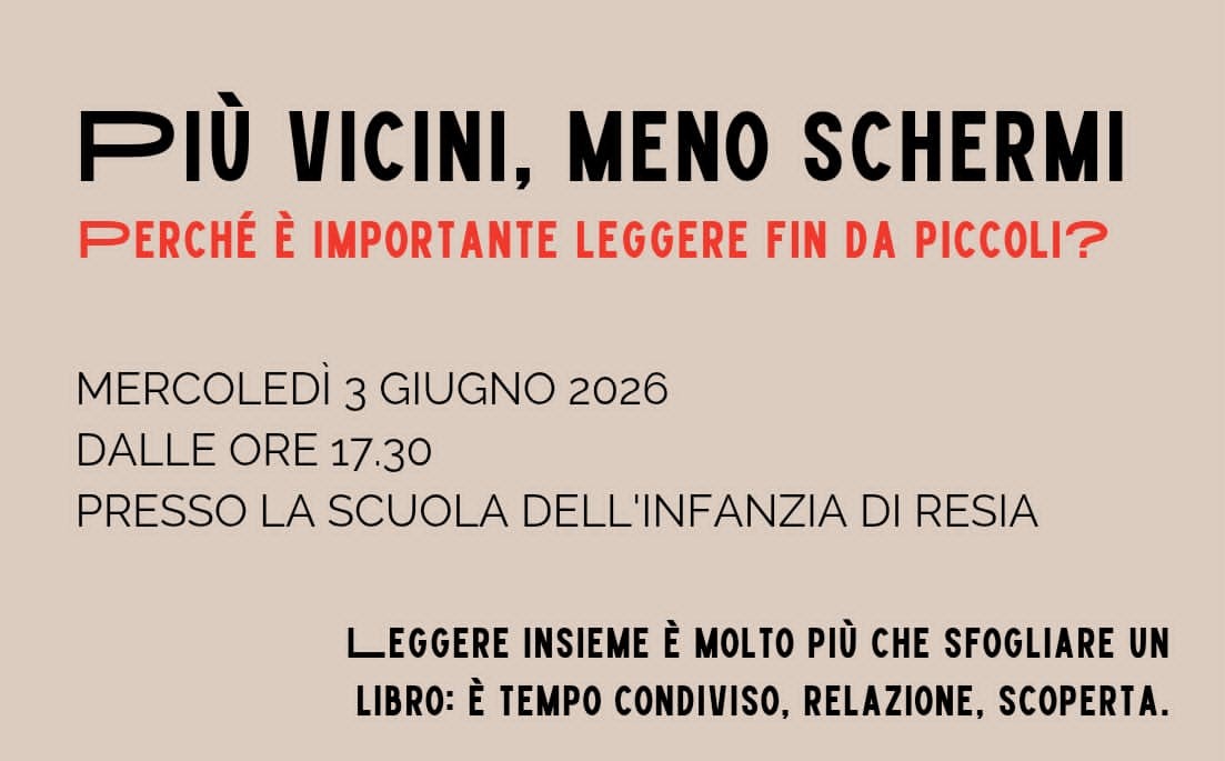 Pediatria di Tolmezzo - Evento Nati per Leggere
