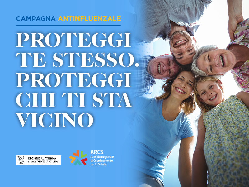 Campagna antinfluenzale 2026/2027 - "Proteggi te stesso. Proteggi chi ti sta vicino"