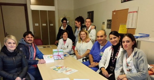 Donazione per la Pediatria e l'Ostetricia di Tolmezzo dall'Associazione "Il Bruco e la Farfalla"