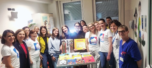Donazion di libris ilustrâts pe Pediatrie di Tumieç