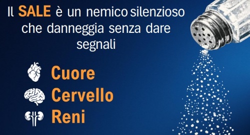 11-17 maggio: settimana mondiale per la riduzione del consumo di sale