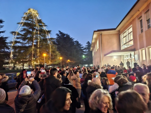 Accensione dell’Albero della Salute presso il Parco di Sant’Osvaldo