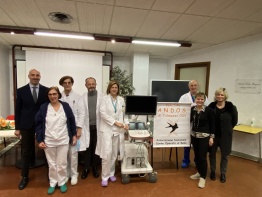 A.N.D.O.S. Tolmezzo spendet der Radiologie des Krankenhauses in Tolmezzo ein Ultraschallgerät 