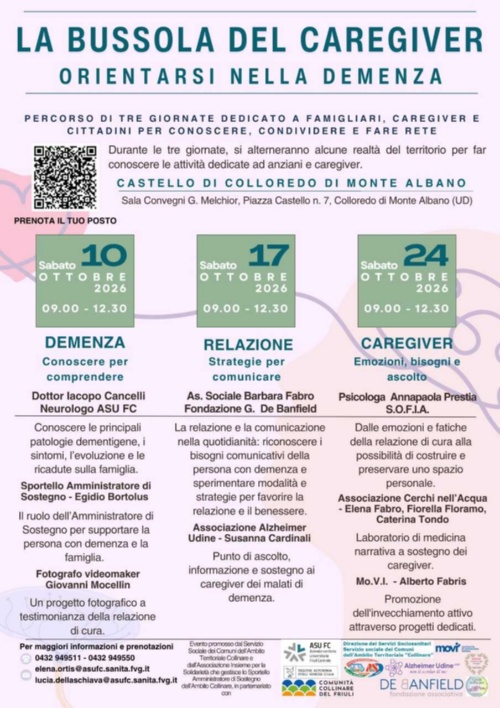 "La bussola del caregiver: orientarsi nella demenza"